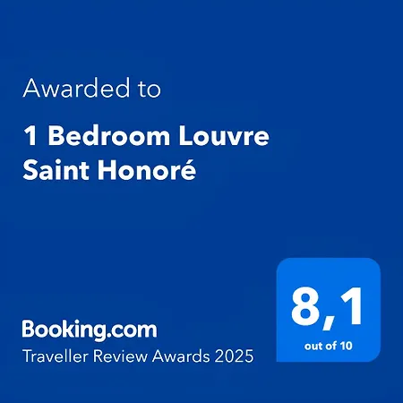 Appartamento 1 Bedroom Louvre Saint Honore Free Netflix *